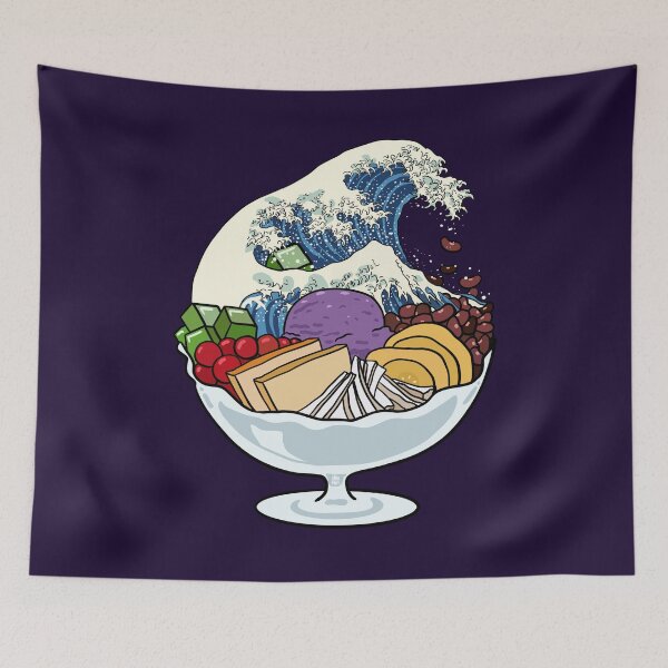 Item preview, GREAT WAVE OF HALO-HALO FILIPINO DESSERT designed and sold by aydapadi.