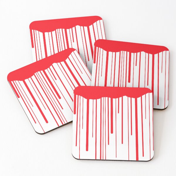 Item preview, Blood Drips (white) designed and sold by Jeremy Crotty.
