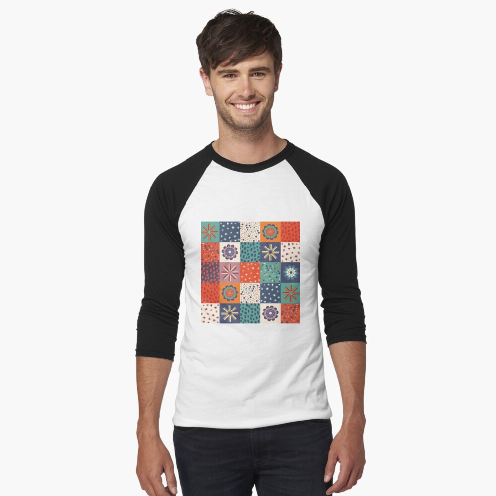 Vista previa del artículo con la obra «Camiseta ¾ estilo béisbol», diseñado y vendido por AnaidZahori.