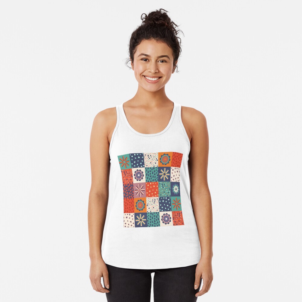Vista previa del artículo con la obra «Camiseta con espalda nadadora», diseñado y vendido por AnaidZahori.