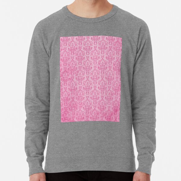 PINK DAMASK Pop Art Lightweight Sweatshirt