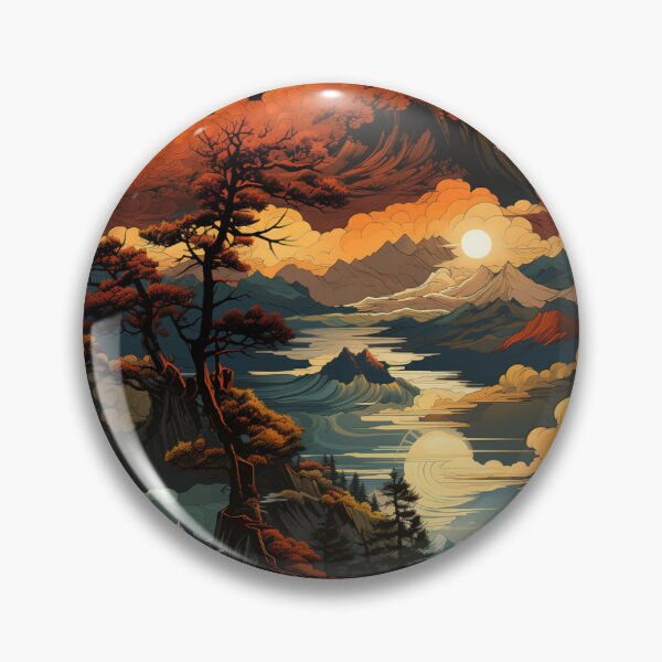 Item preview, Mountains Sunsent designed and sold by emiari93.