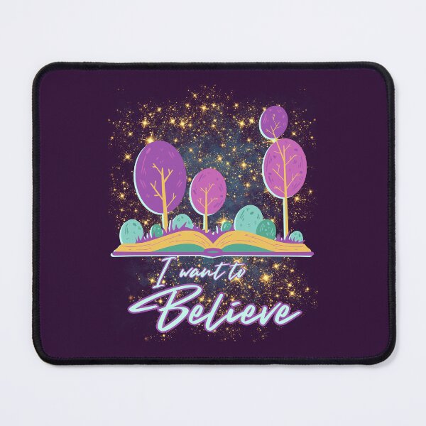 Item preview, I Want to Believe: Enchanted Reading designed and sold by Staibshine.