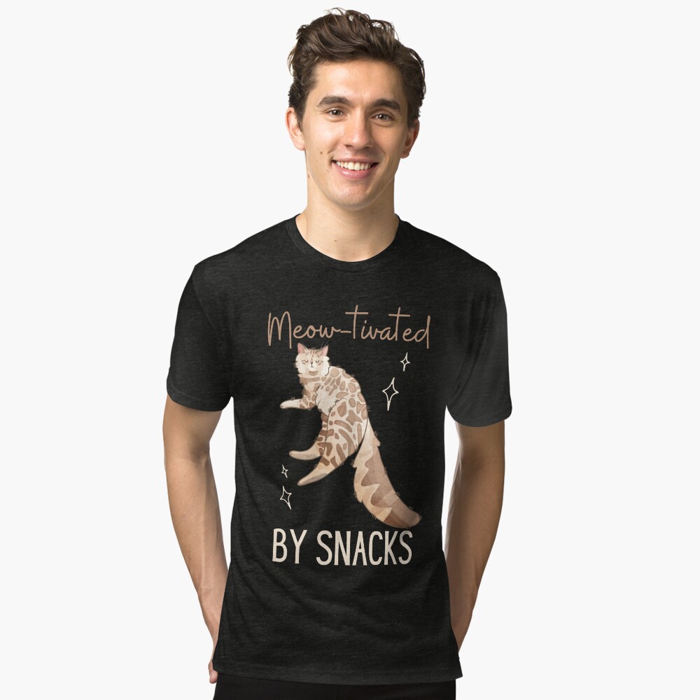 Item preview, Tri-blend T-Shirt designed and sold by FelineEmporium.