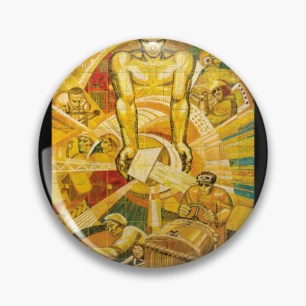 Artikelvorschau, Rabajador De Fabrica - Wolgograder Ractor Factory-Mosaik entworfen und verkauft von ubsuqltc46.