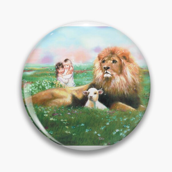 Item preview, the lion and the lamb designed and sold by Bazingauwz.