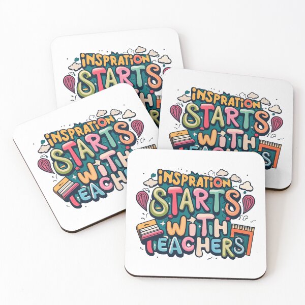 Item preview, teacher quote t-shirt logo funny Inspiration start with teacher 2. designed and sold by KAMESUN.