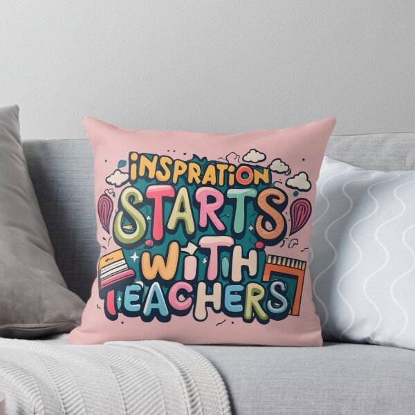 Item preview, teacher quote t-shirt logo funny Inspiration start with teacher 2. designed and sold by KAMESUN.