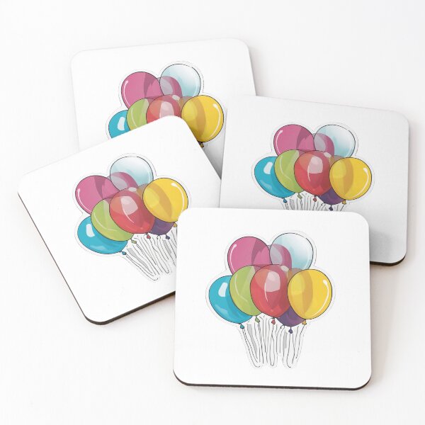Item preview, Color Extravaganza: Bright Balloons in the Sky designed and sold by trendmrend.