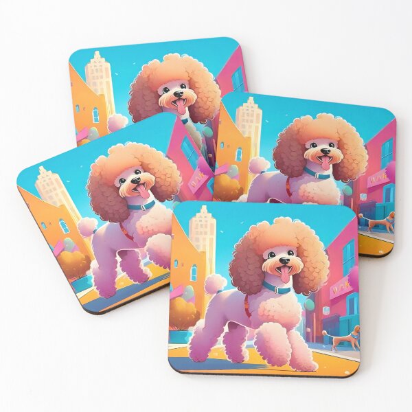 Item preview, Paisaje urbano del caniche designed and sold by purrfect pattern.