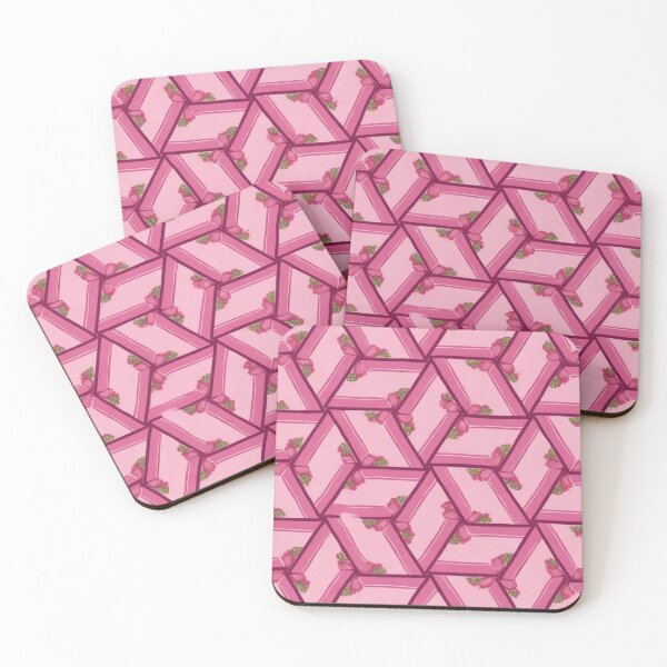 Artikelvorschau, Rosa Würfel entworfen und verkauft von Geddit Designs.
