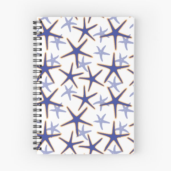 Item preview, Royal Starfish Blue Sea Star Pattern designed and sold by HotHibiscus.