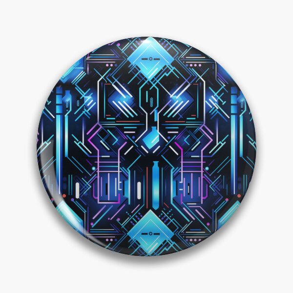 Item preview, Cyber Futuristic Modern Neon Robot Tech Hacker designed and sold by MoshieShop.