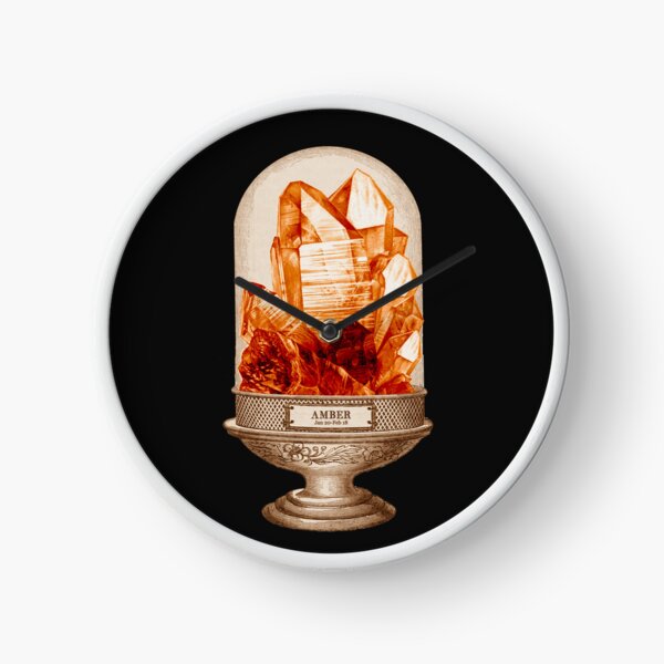 Item preview, Amber birthstone, for Aquarius zodiac sign designed and sold by MINDTHECHERRY.