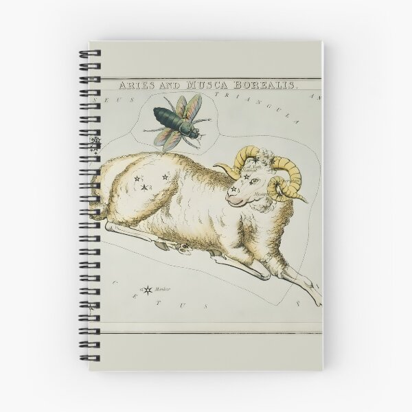 Item preview, Signo del horóscopo del zodíaco Aries del siglo XIX vintage designed and sold by JournalOfTales.