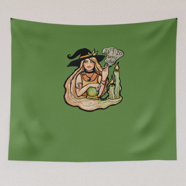Item preview, Green Witch 420 designed and sold by FrictionMaxxing.