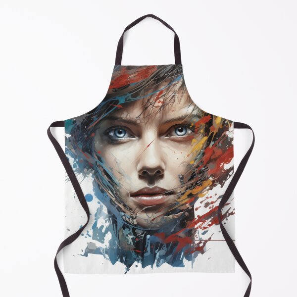Item preview, "Katniss: Determination in Cinematic Synth-Wave" designed and sold by ChamounVisual.