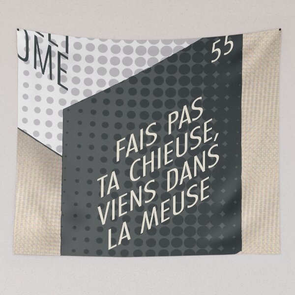 Item preview, Don't be annoying, come to the Meuse, 55 designed and sold by Cyrille BRG.
