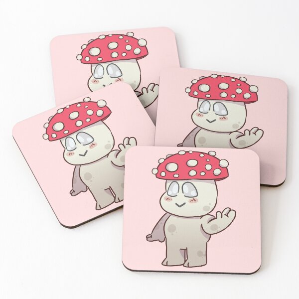 Item preview, red mushroom friend designed and sold by Ace Scribbles.