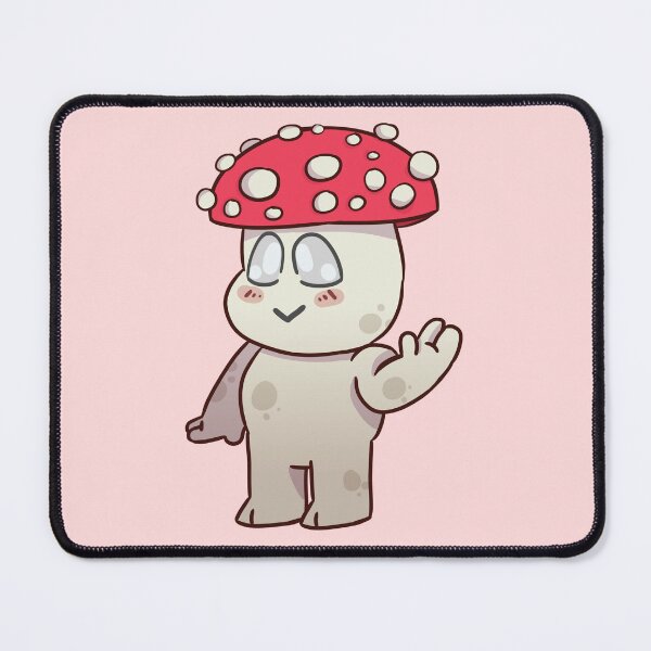 Item preview, red mushroom friend designed and sold by Ace Scribbles.
