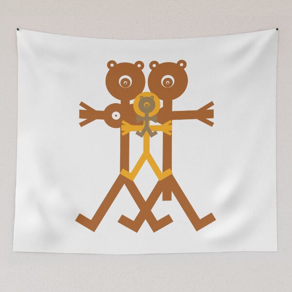 Item preview, Goldilocks And 3 Bears Icon 2010 designed and sold by ThisisnotmeArt.