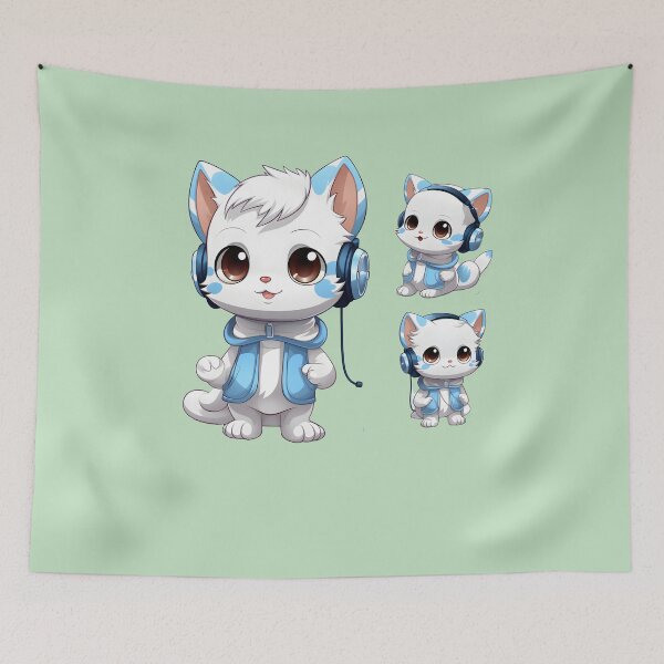 Item preview, Cat Artistry: Showcasing Adorable Feline Creations  designed and sold by AlienSkinEyes.