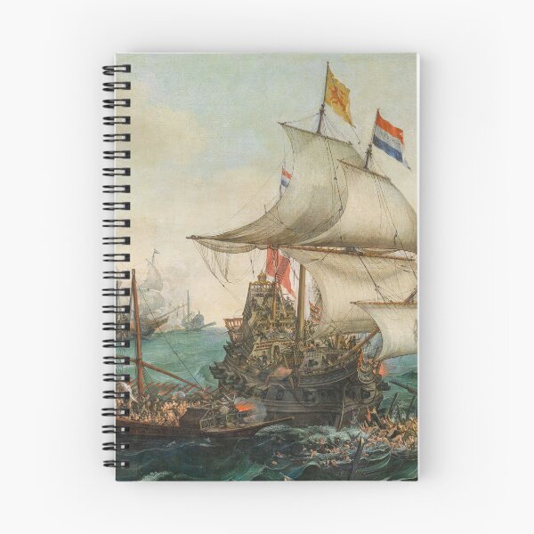 Item preview, Dutch Naval Victory 1602: Vroom's Iconic Battle Depiction designed and sold by TheSoulOfArt.