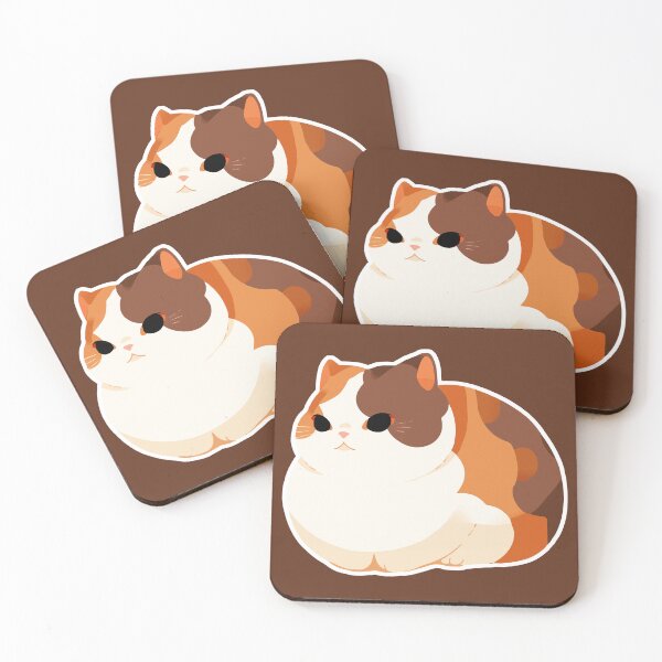 Item preview, Chonky Calico Cat designed and sold by RetroPandora.