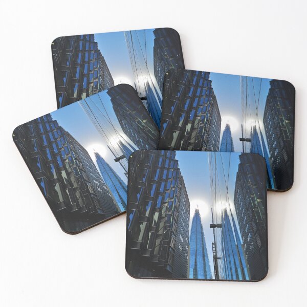 Item preview, The Shard London City Building Radiant Sun Halo designed and sold by art-by-el-sid.