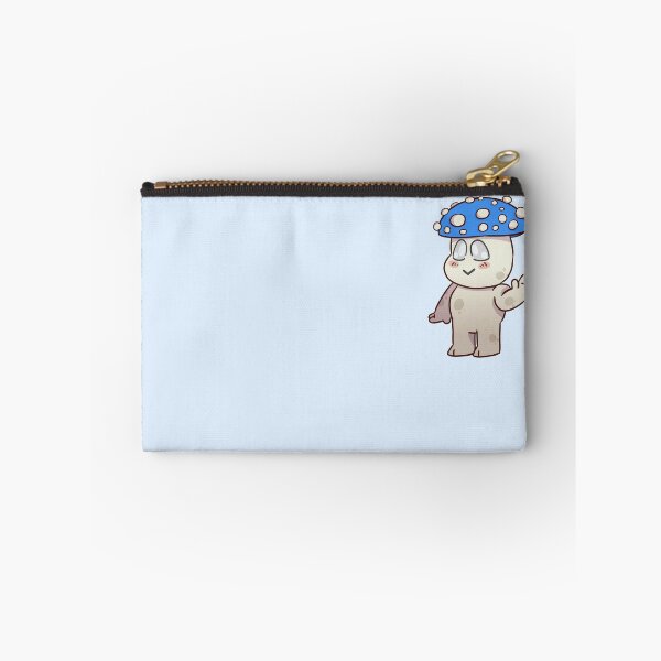 Item preview, dark blue mushroom friend designed and sold by Ace Scribbles.
