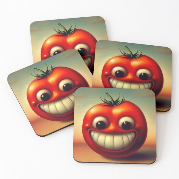 Item preview, Grinning tomato designed and sold by Donkey's Salad.