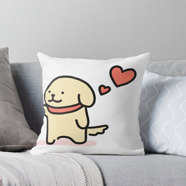 Item preview, Cute Line Puppies Couple - Maltese & Golden Retriever - I Love You designed and sold by sleepycharis.
