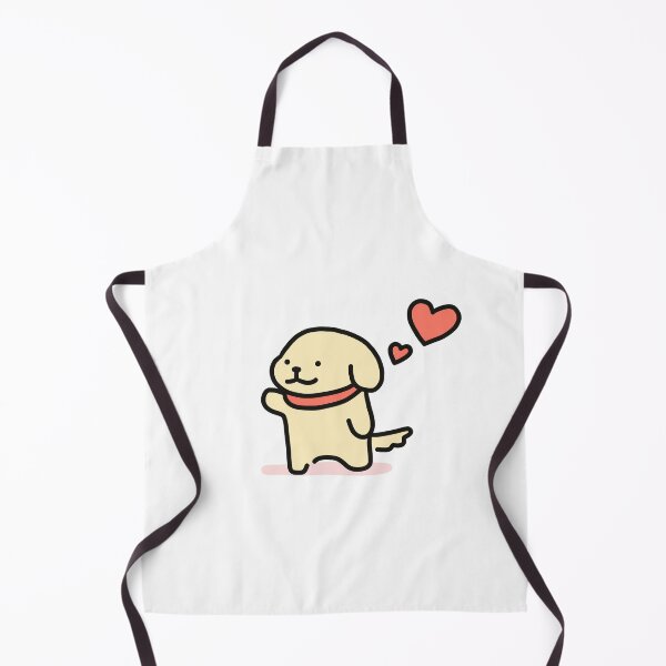 Item preview, Cute Line Puppies Couple - Maltese & Golden Retriever - I Love You designed and sold by sleepycharis.