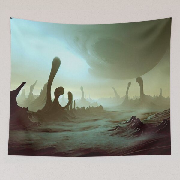 Item preview, Alien landscape designed and sold by Donkey's Salad.