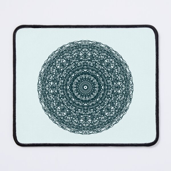 Item preview, Elegant Gray-Green Mandala designed and sold by BloomCatB.
