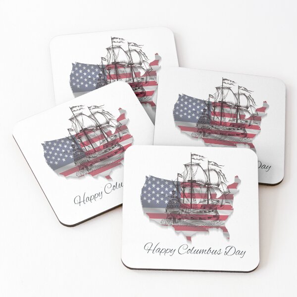 Item preview, Happy Columbus Day designed and sold by Drop and wear.