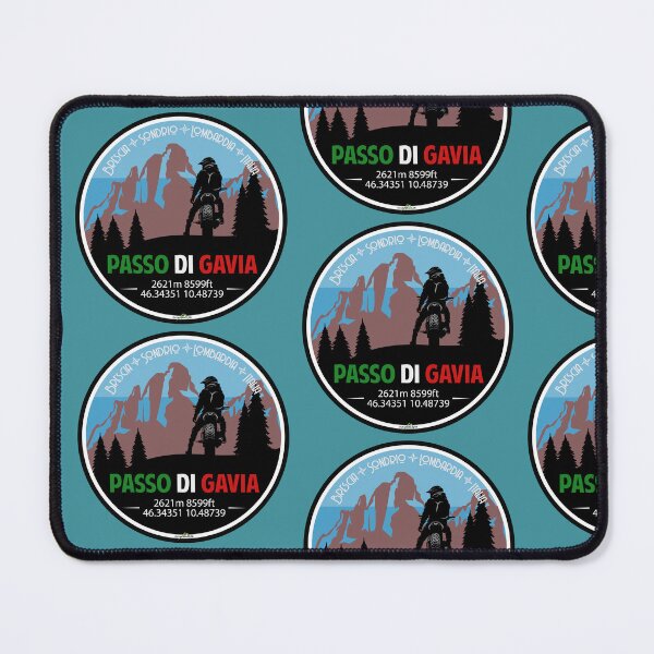 Item preview, Passo di Gavia Italy Motorcycle Sticker T-Shirt 03 designed and sold by OuterShellUK.