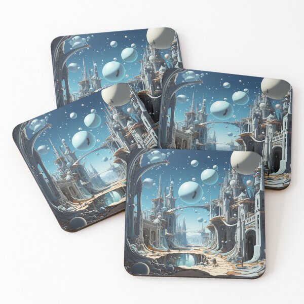 Item preview, FUTURISTIC LANDSCAPE 1 designed and sold by 7FloydStore.