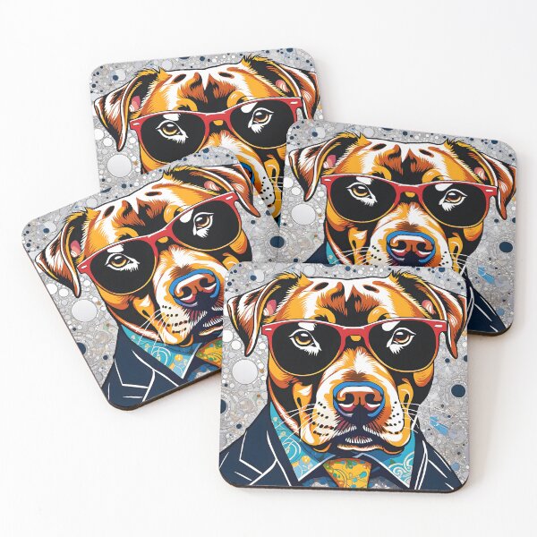 Item preview, Dog, In , Suit, with, Glasses,-, Headshot designed and sold by KriticalDesigns.