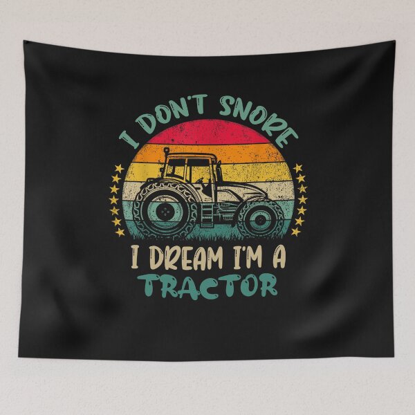 Item preview, I Don't Snore I Dream I'm A Tractor-Shirt Funny Farming Dad  designed and sold by Pitchou07.
