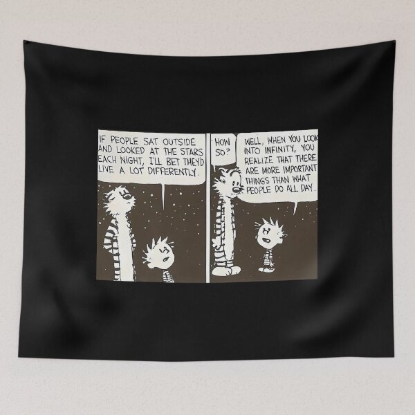 Item preview, Calvin and Hobbes Stars  	 designed and sold by uguxrkralj29.