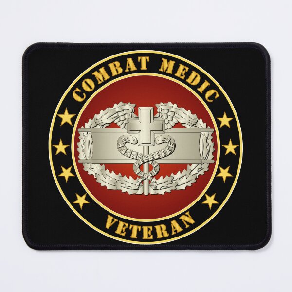 Item preview, Army - Combat Medic Veteran designed and sold by Military Insignia Products.