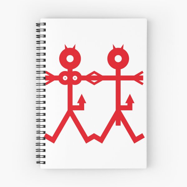 Item preview, Two Red Devils Icon 2006 designed and sold by ThisisnotmeArt.