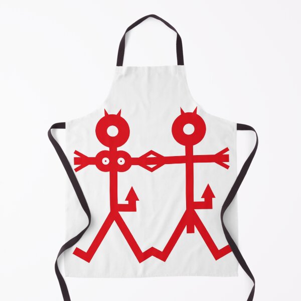Item preview, Two Red Devils Icon 2006 designed and sold by ThisisnotmeArt.