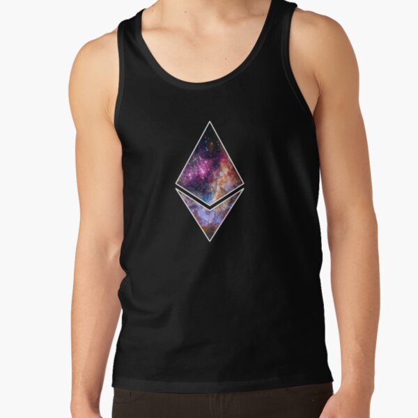 Deep Space Ethereum Crypto Aesthetic Cryptocurrency Tank Top