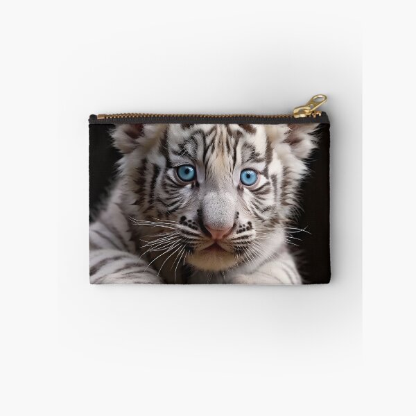 Item preview, exotic baby white tiger cub print designed and sold by dcrc.