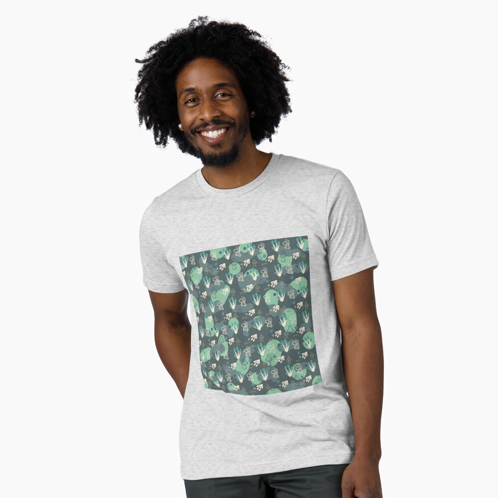Vista previa del artículo con la obra «Camiseta de tejido mixto», diseñado y vendido por AnaidZahori.