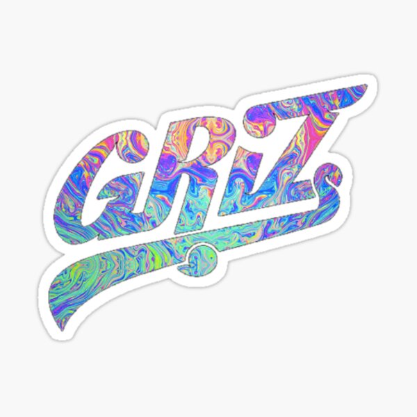 GRIZ Colorful Sticker Sticker