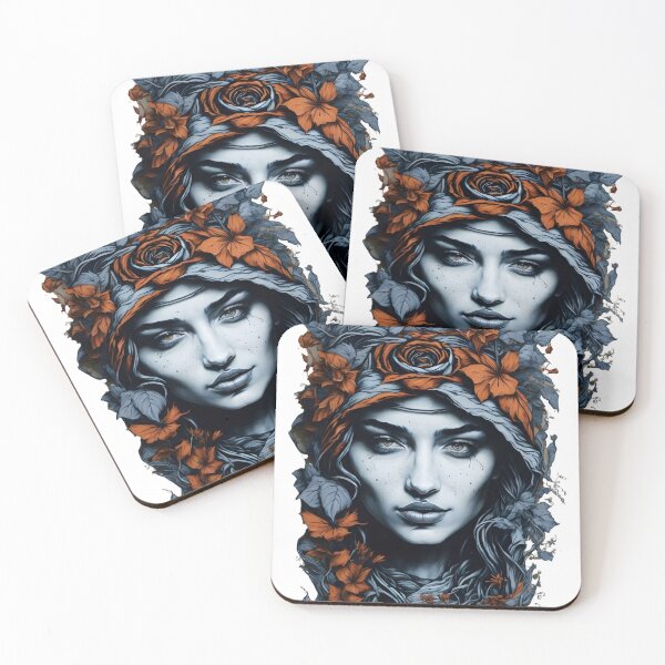 Item preview, Vibrant Woman in Abstract Form designed and sold by Ceemko's Vintage Corner.