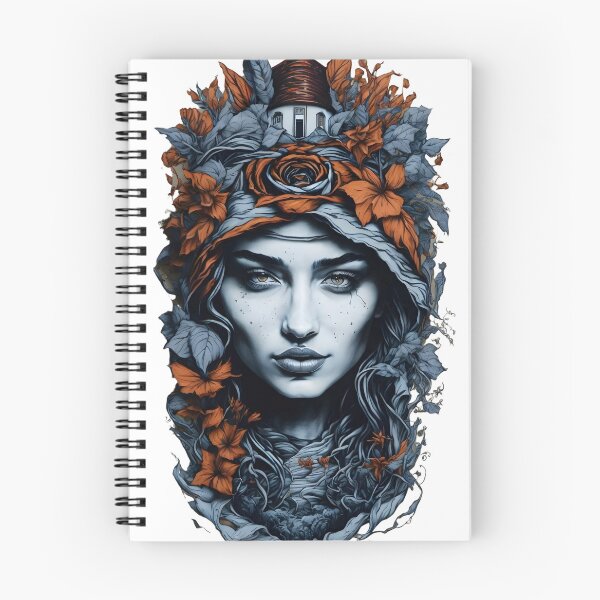 Item preview, Mujer vibrante en forma abstracta designed and sold by Ceemko's Vintage Corner.
